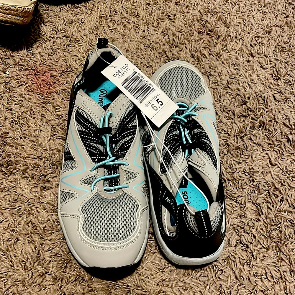 Selling athletic shoes from Costco